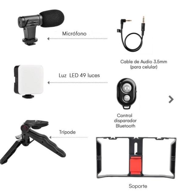 KIT DE VLOGGING PARA CELULAR